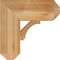 Ekena Millwork Imperial Craftsman Rough Sawn Bracket, Western Red Cedar, 6"W x 18"D x 18"H BKT06X18X18IMP04RWR - alternate 2